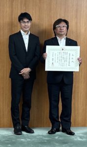 令和4年度　奈良県社員・シャイン職場づくり推進企業表彰いただきました。